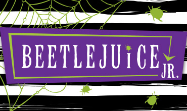 Show art for Wilmette Children's Theater production of Beetlejuice Jr